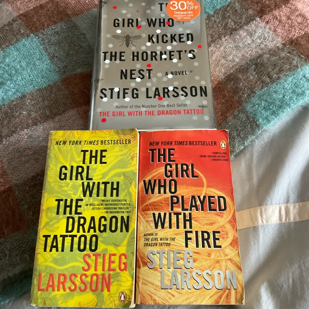 The Girl with the Dragon Tattoo Trilogy - Stieg Larsson